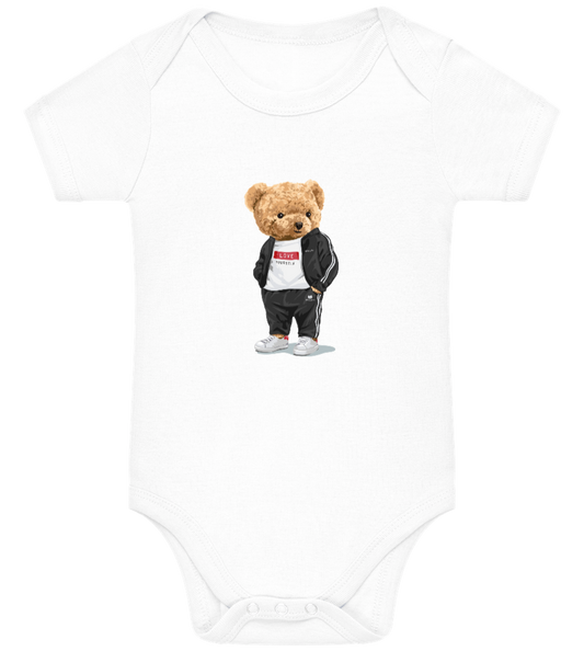 Love Yourself Design - Baby bodysuit WHITE front