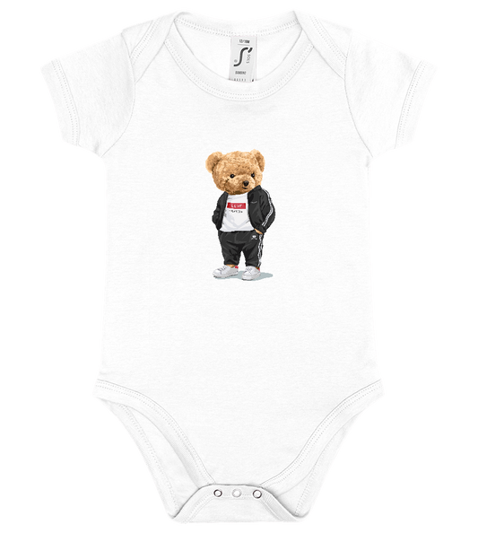 Love Yourself Design - Baby bodysuit WHITE front