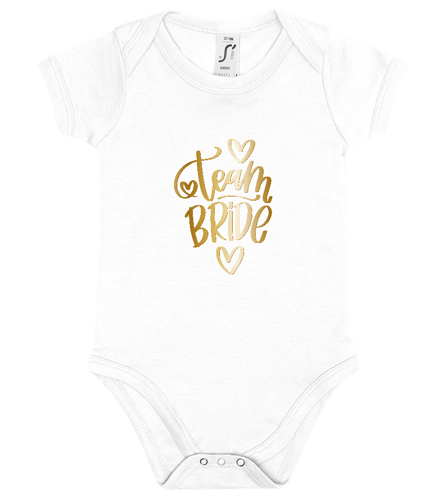 Team Bride Design - Baby bodysuit_WHITE_front