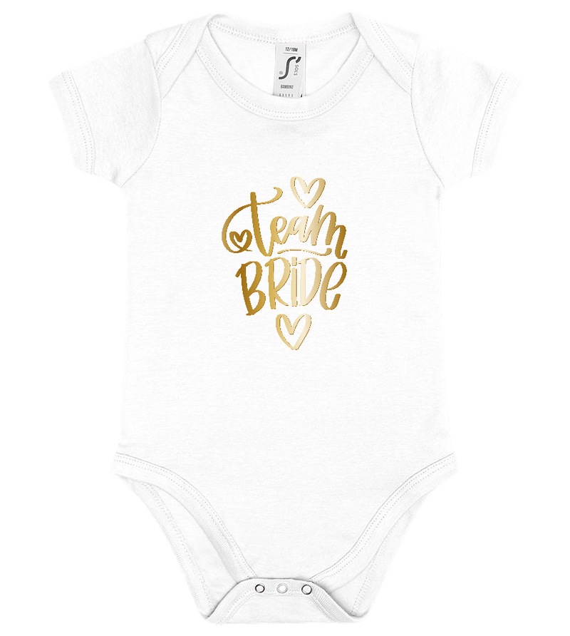 Team Bride Design - Baby bodysuit_WHITE_front