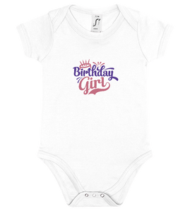 Design Birthday Girl - Body bébé