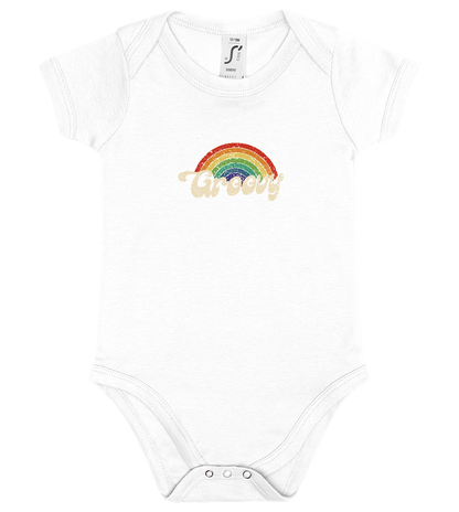 Groovy Design - Baby bodysuit_WHITE_front