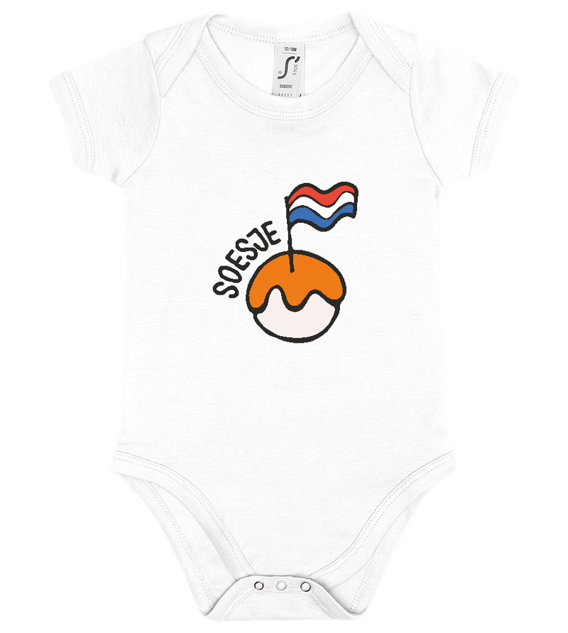 Soesje Design - Baby bodysuit_WHITE_front