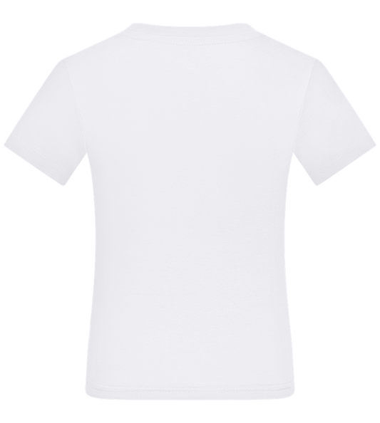 Koi Carp Design - Comfort boys fitted t-shirt WHITE back