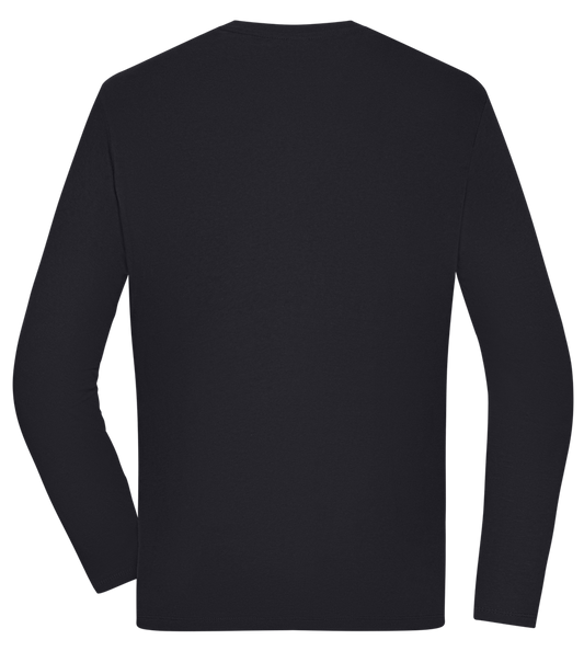 Fathor Design - Comfort men's long sleeve t-shirt MARINE back