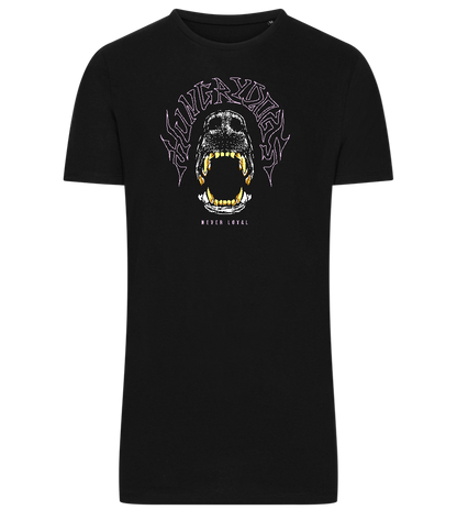 Hungrydogs Design - Comfort men's long t-shirt_DEEP BLACK_front