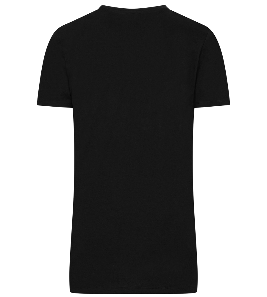 Father Figure Design - Comfort men's long t-shirt DEEP BLACK back