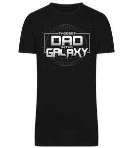 Design The Best Dad In The Galaxy - T-shirt Confort long homme