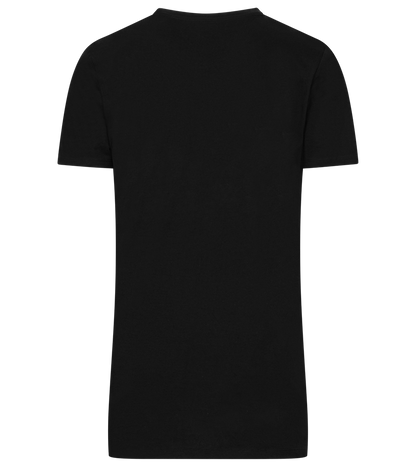 The Best Dad In The Galaxy Design - Comfort men's long t-shirt_DEEP BLACK_back