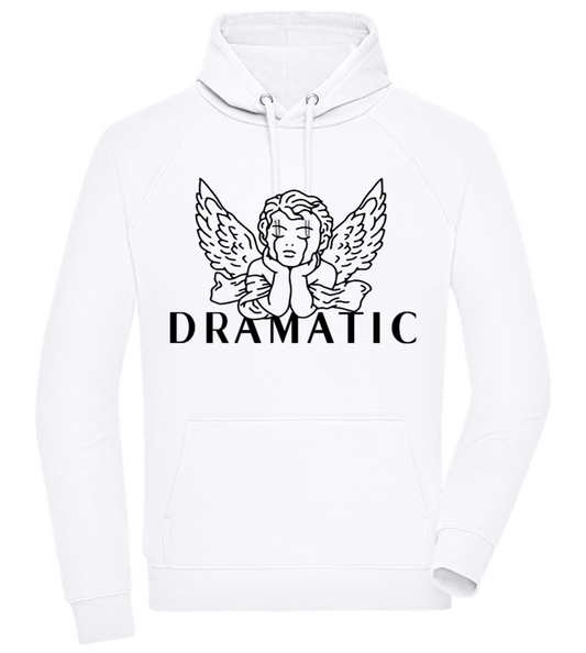 Dramatic Angel Design - Comfort unisex hoodie WHITE front