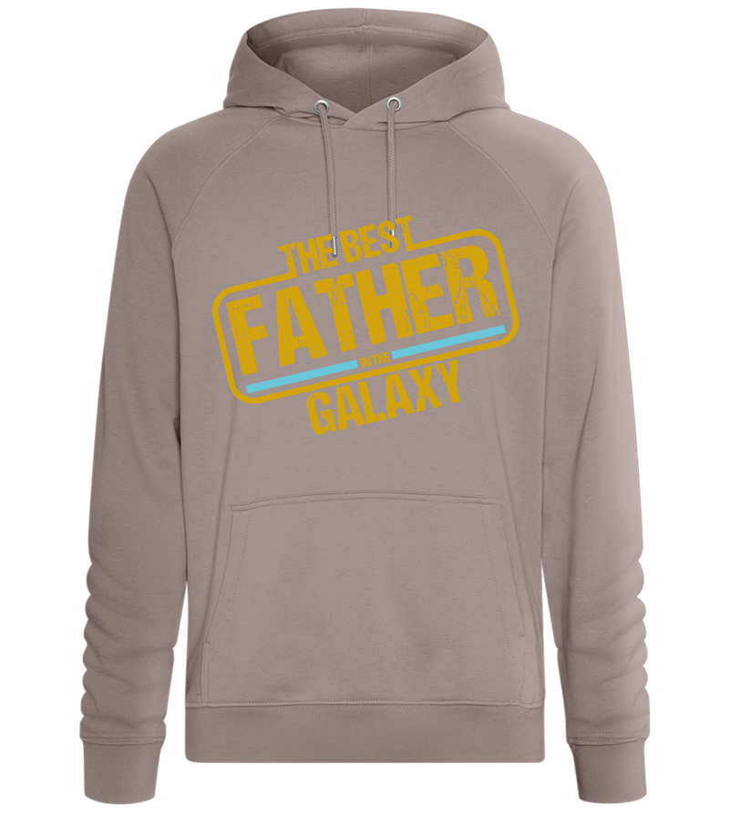 The Best Father In The Galaxy Design - Comfort unisex hoodie_CHARCOAL CHIN_front