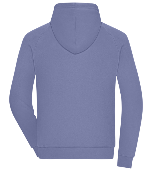 Pixel Ball Design - Comfort unisex hoodie BLUE back