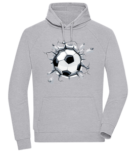 Voetbal in Beton Design - Unisex hoodie (Comfort)