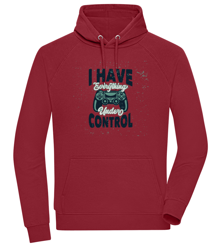 Everything Under Control Design - Comfort unisex hoodie BORDEAUX front