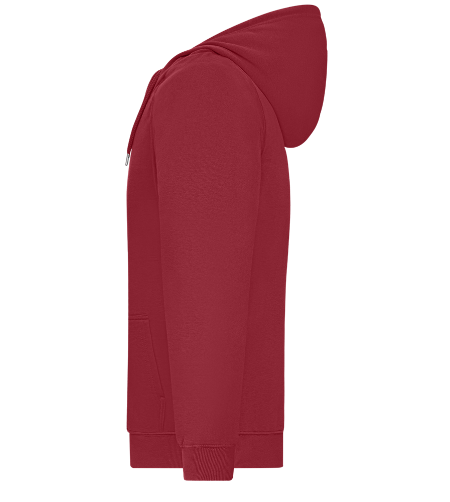 Never Alone Design - Comfort unisex hoodie BORDEAUX left