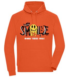 Design Smile - Sweat à capuche Confort unisexe