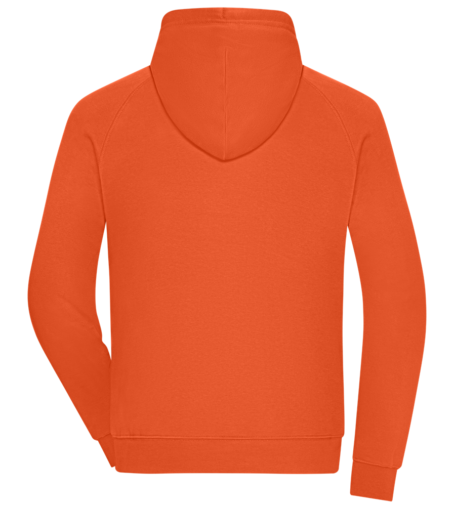 Smile Design - Comfort unisex hoodie BURNT ORANGE back
