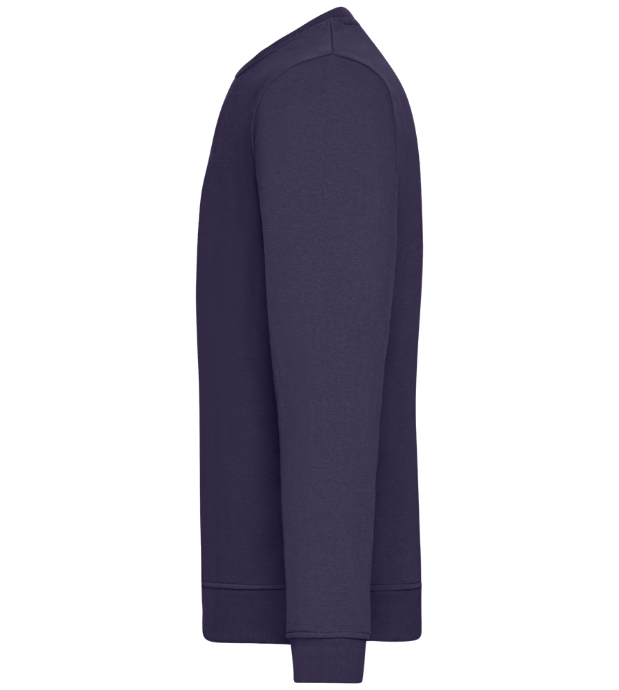 Horse Rider Neon Design - Comfort unisex sweater FRENCH NAVY left