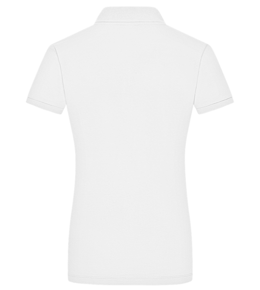 Noodles Design - Premium women's polo shirt WHITE back