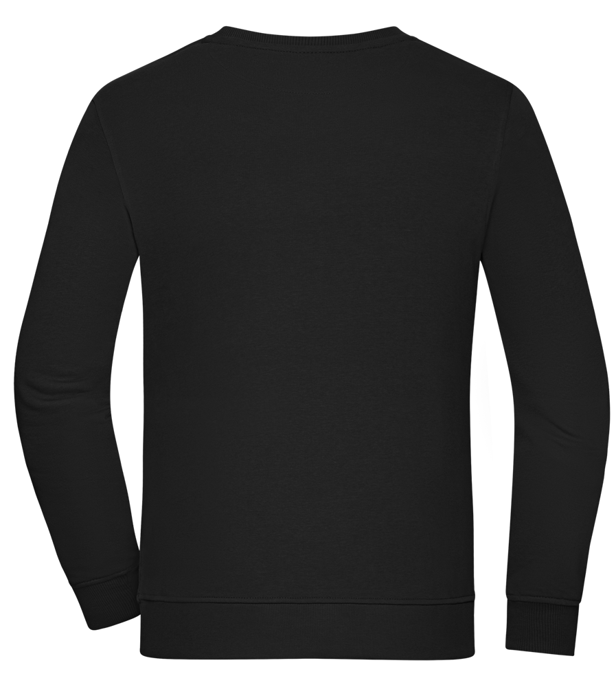 Rest In Paradise Design - Comfort unisex sweater BLACK back