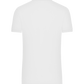 No Talking Before Coffee Design - Premium men's polo shirt WHITE back