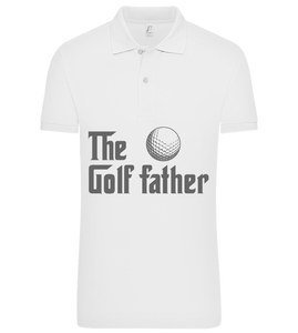 The Golf Father Design - Premium men's polo shirt