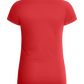 OpenABI Design - Basic women's v-neck t-shirt_RED_back