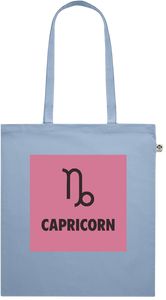 Zodiac Capricorn Design - Premium colored organic cotton shopping bag