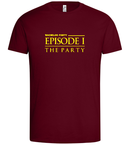 Episode 1 The Party Design - Premium men's t-shirt_CHILE_front