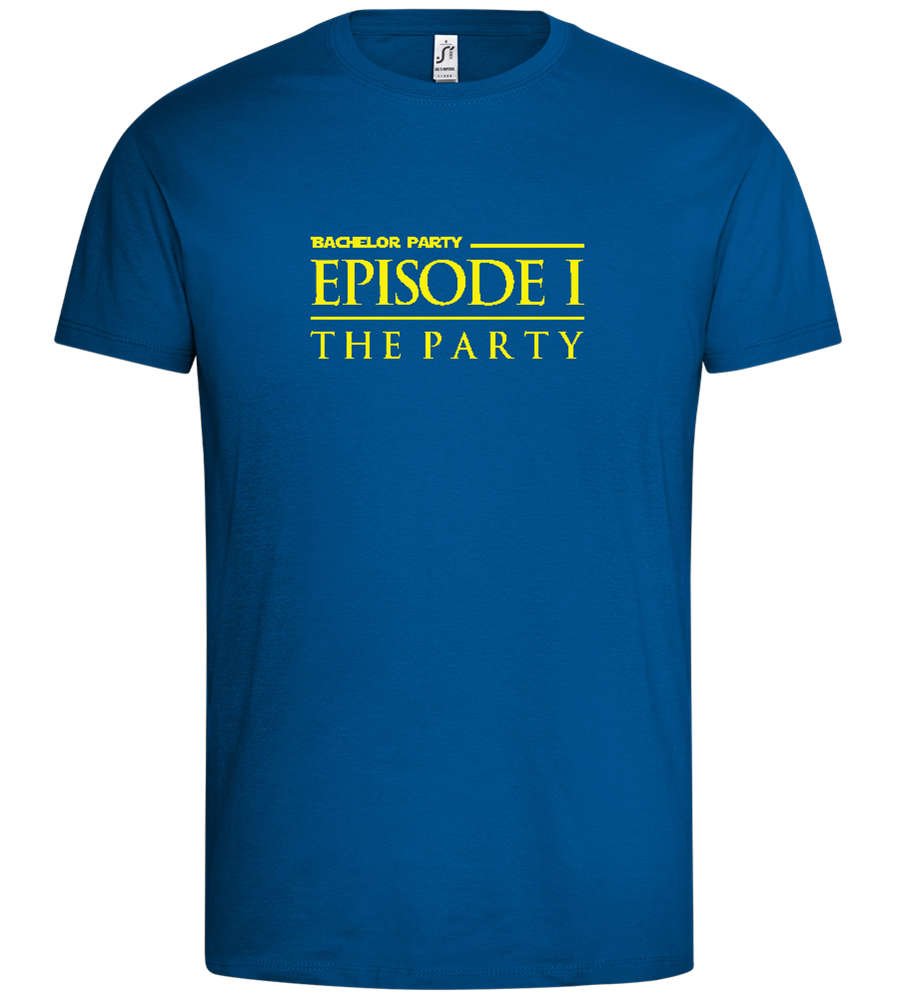 Episode 1 The Party Design - Premium men's t-shirt_ROYAL_front