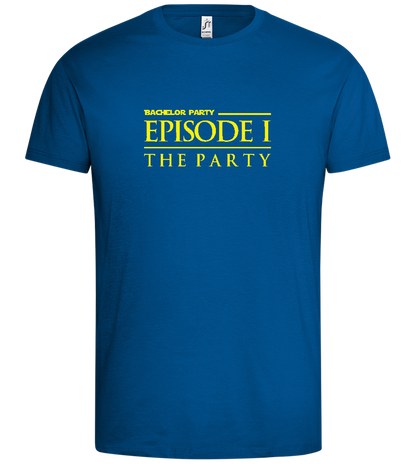 Episode 1 The Party Design - Premium men's t-shirt_ROYAL_front