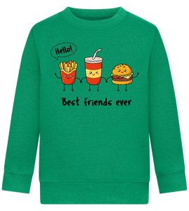 Best Friends Ever Food Design - Comfort Kids Sweater