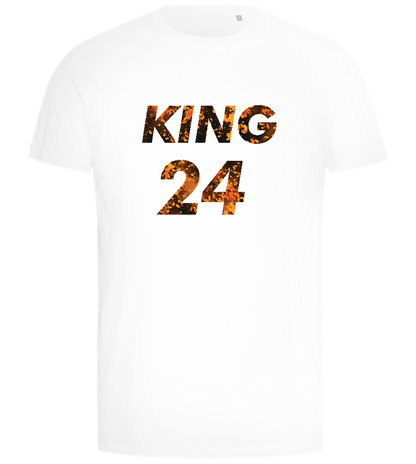 KING 24 Design - Comfort men's t-shirt_WHITE_front