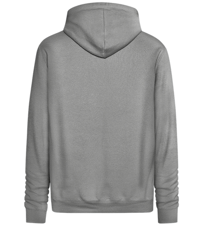 Leide nicht unter Wahnsinn Design - Unisex Premium Hoodie_ORION GREY II_back