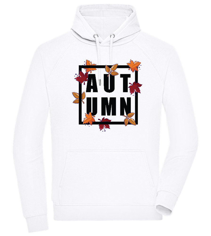 Autumn Design - Comfort unisex hoodie WHITE front