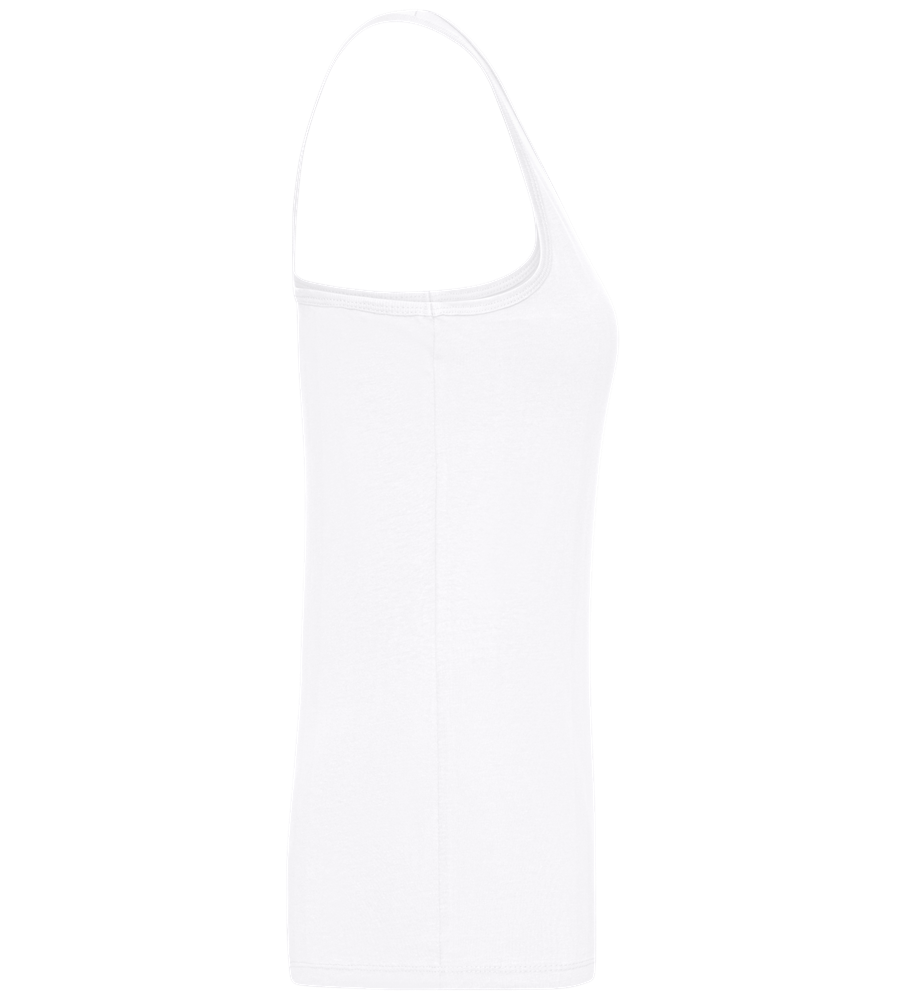 Not Today Design - Basic women's tank top WHITE right