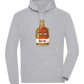Rum Bottle Design - Comfort unisex hoodie ORION GREY II front