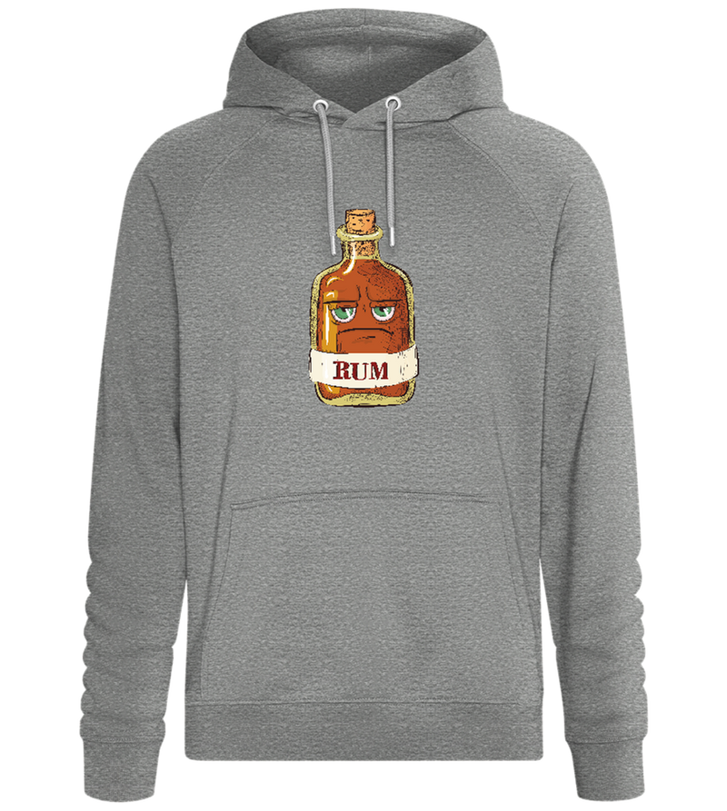 Rum Bottle Design - Comfort unisex hoodie_ORION GREY II_front