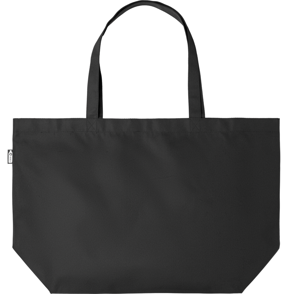 Large RPET Shopping Bag_BLACK_front