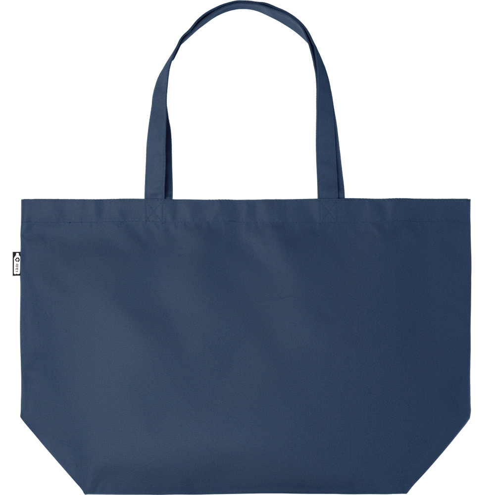 Large RPET Shopping Bag_BLUE_front