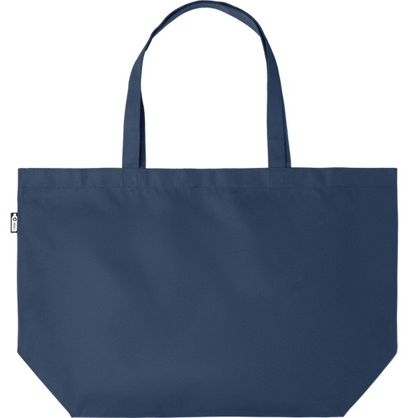 Large RPET Shopping Bag_BLUE_front