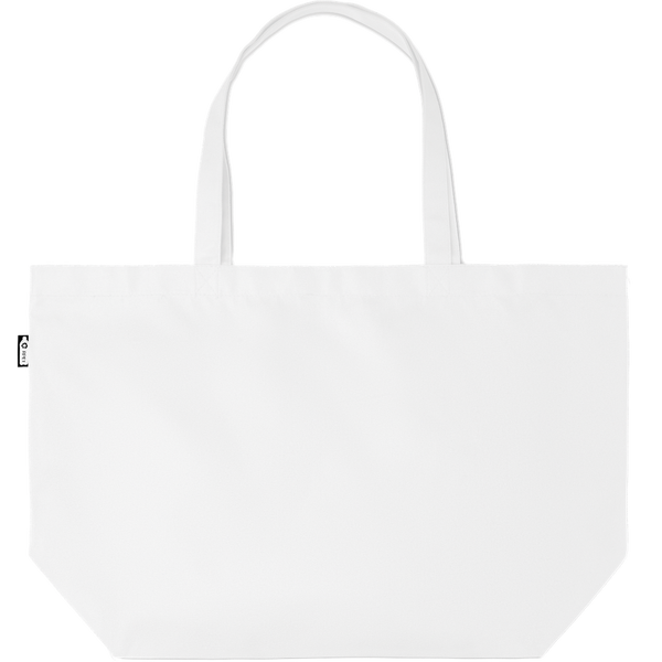 Large RPET Shopping Bag_WHITE_front