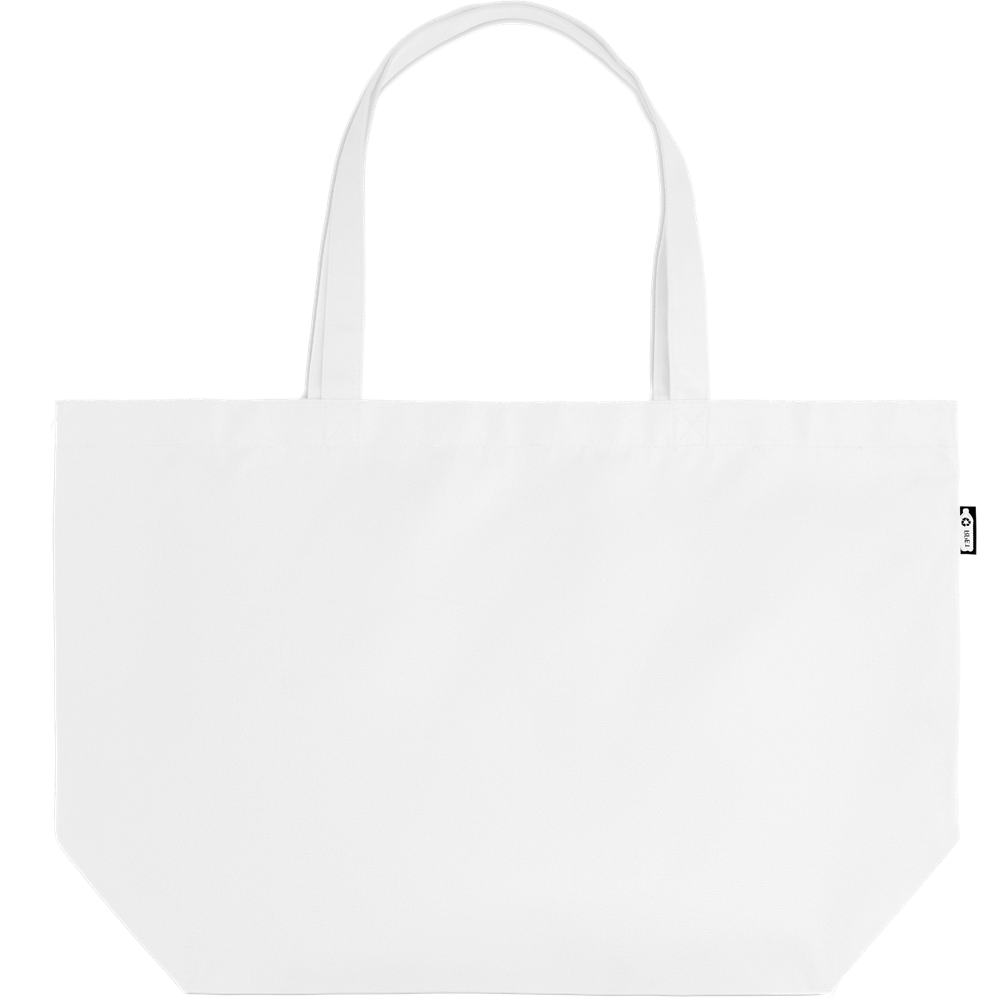 Large RPET Shopping Bag_WHITE_back