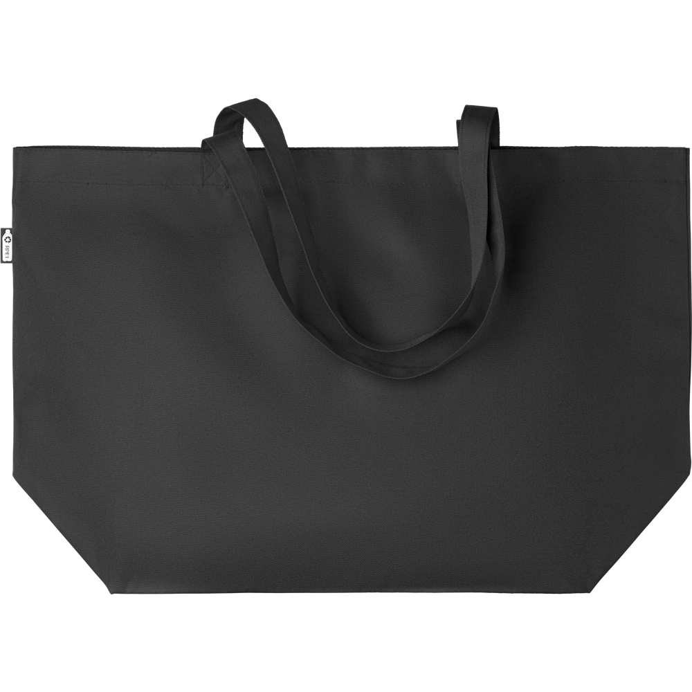 Large RPET Shopping Bag_BLACK_DETAILEDIMAGE_front_2