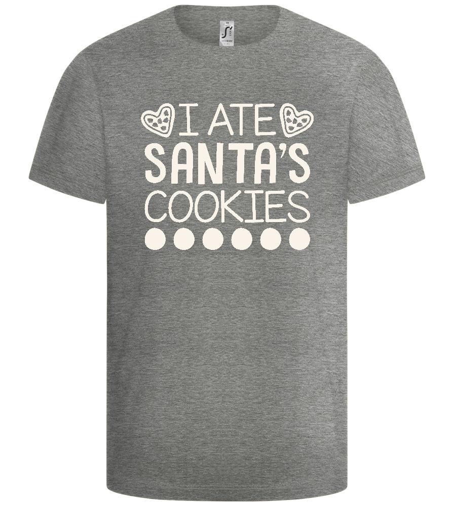 Santa's Cookies Design - Basic kids t-shirt_ORION GREY_front