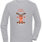 Merry Christmas Deer Design - Comfort unisex sweater ORION GREY II front