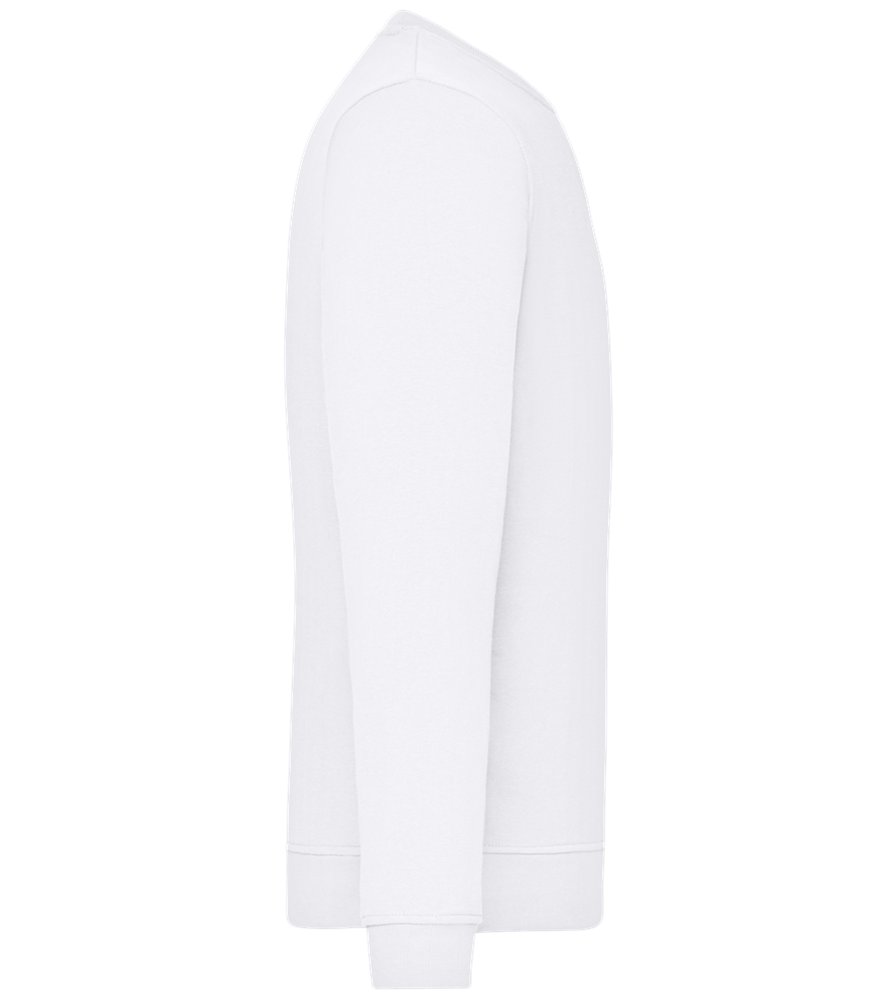 Merry Christmas Deer Design - Comfort unisex sweater WHITE right