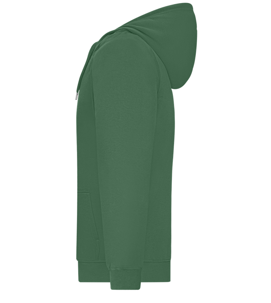 Christmas Corgi Design - Comfort unisex hoodie GREEN BOTTLE left