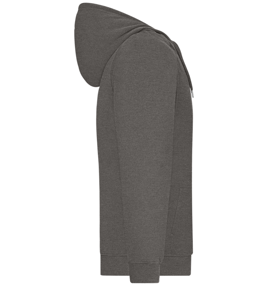 Christmas Corgi Design - Comfort unisex hoodie CHARCOAL CHIN right