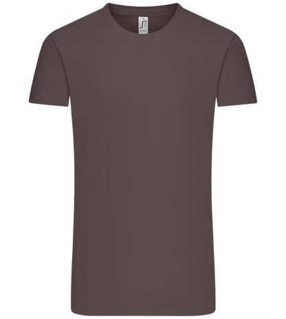 Premium men's t-shirt plus size DARK GRAY front